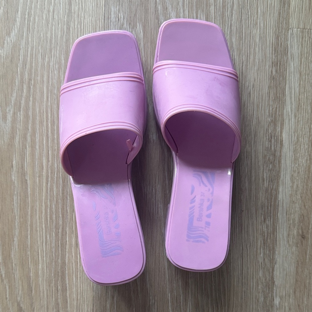 Bershka purple Barbie sandals